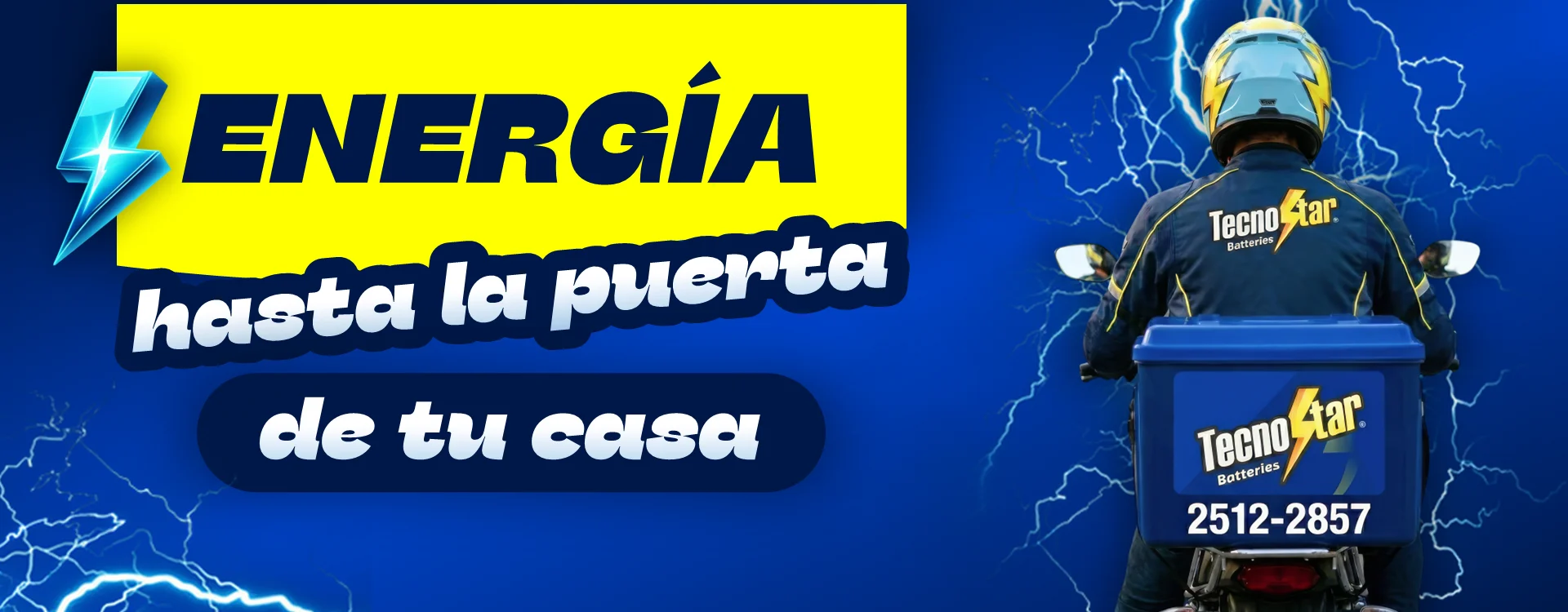Baterías Tecnostar – Envío a domicilio